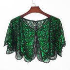 Women’s Elegant Sequin Beaded Shawl