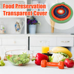 5PCS Food Preservation Transparent Stretch Lids