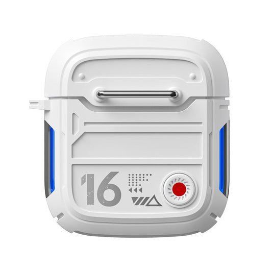 In-Ear Bluetooth Headphones with Mecha style Case