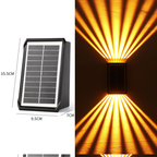 Solar Outdoor Waterproof Wall Light Set