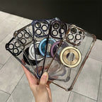 Powerful Protection Case with Magnetic Invisible Stand for iPhone
