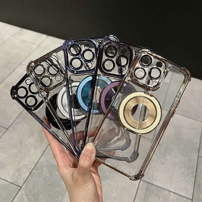 Powerful Protection Case with Magnetic Invisible Stand for iPhone