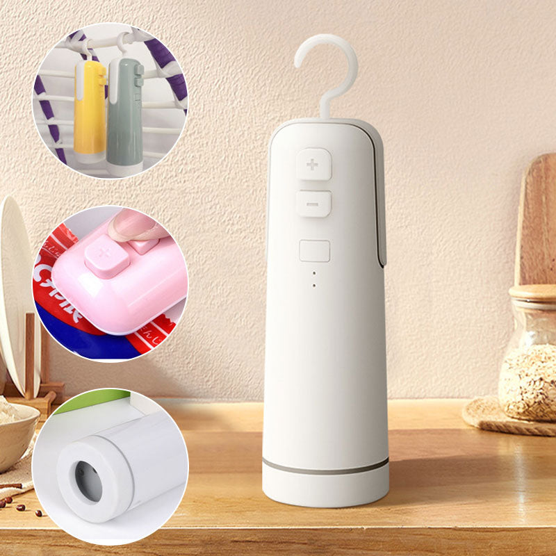 [Practical Gift] Portable Food Packaging Vacuum Sealing Machine