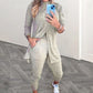 Women's 2 Piece Outfits Turtleneck Tunic & Joggers
