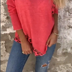 ✨Women's Fashion Round Neck Loose Long Sleeve Top
