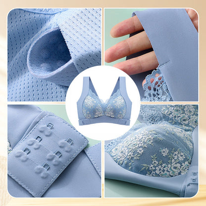 Women's Vest Bra with Side Buckle Closure