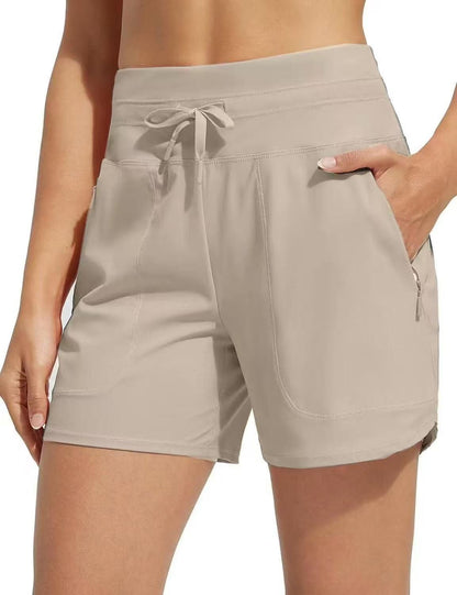 🩳Women's High-Waisted Quick-Dry Swim Shorts