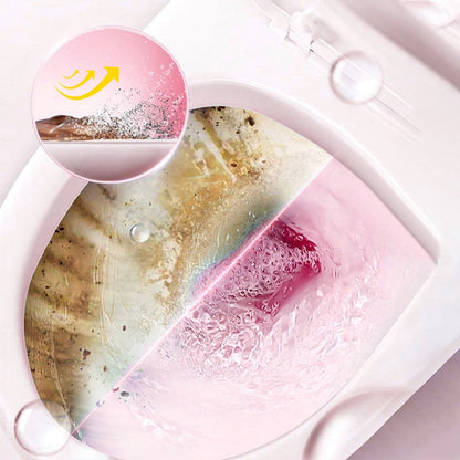 🔥Pink Quick Foaming Toilet Bowl Cleaner - Powder Packs