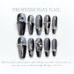 Fashion Cool Firm Press On Nails Fake Nails