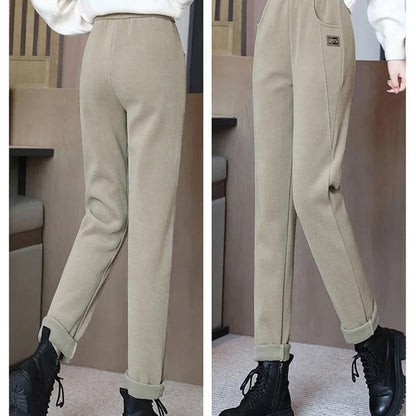Women's High-waist Warm-weather Casual Pants