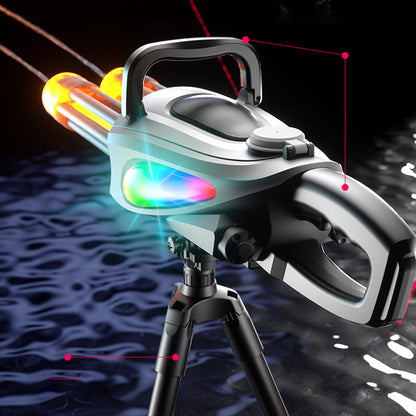 💥Double Barrel Gatling Electric Water Gun Set