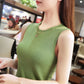 HOT SALE Women's Vest Thin Knitted Sleeveless Top
