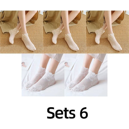 NEW LADIES FASHION LACE SOCKS🧦