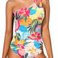 One-Piece Asymmetric Swimsuit for Women