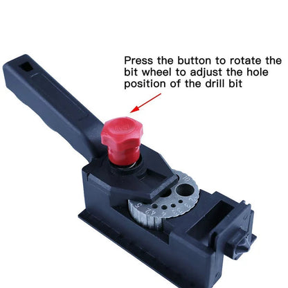 10-hole Woodworking Hole Punching Limit Fixture Device