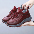 Thick Women's Casual Shoes For Autumn And Winter With Soft Non-slip Soles