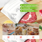 🍗Buy 2 Get 1 Free 🥦Reusable Aluminum Foil Sealable Storage Bags