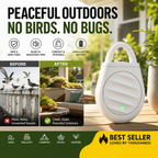 🔥Buy 3 get 2 free！🐦No more trouble from birds, beasts and locusts！Portable Ultrasonic Bird Repellent Keychain