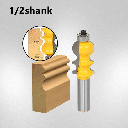 1/2 Inch Shank Architectural Molding Router Bit