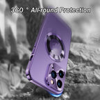 Double-sided Electroplated Glass Magnetic Phone Case
