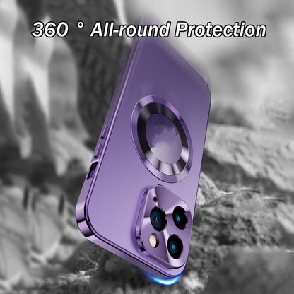 Double-sided Electroplated Glass Magnetic Phone Case