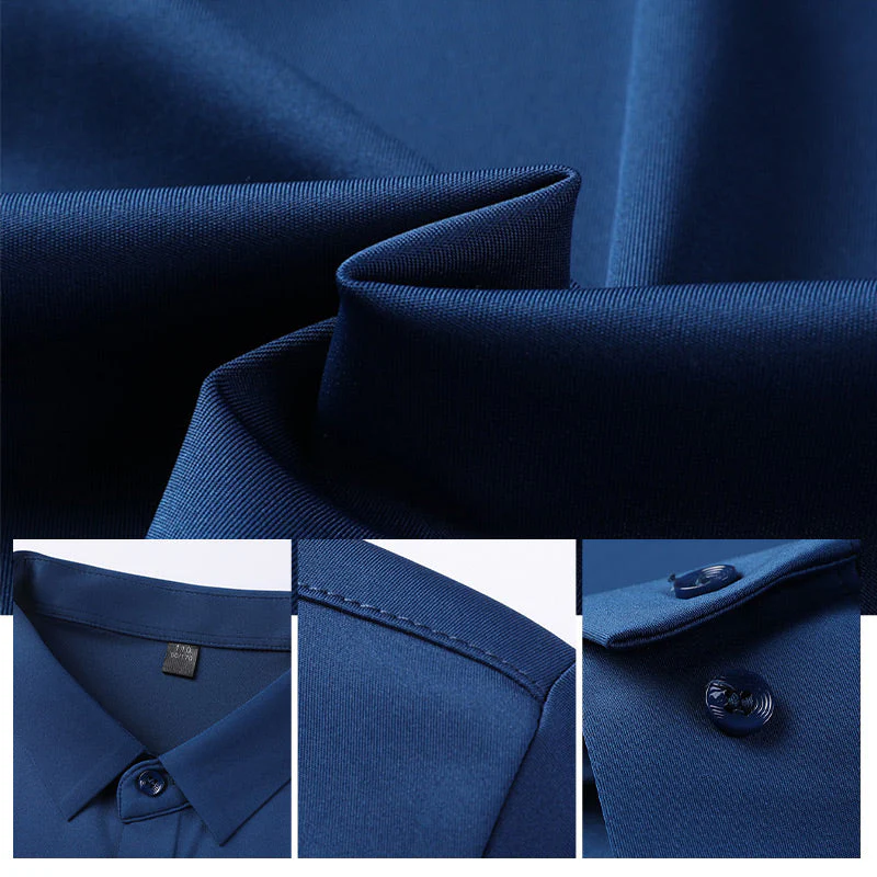 🔥Men's Wrinkle-Free Button-Down Shirt