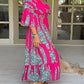 Mother's Day Hot Sale 🔥Casual Print V-Neck Waist Wrap Long Dress