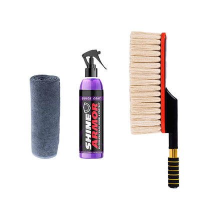 【Practical Gift】Car Duster with Extendable Telescoping Handle