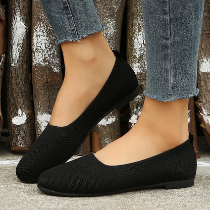 Women's Woven Breathable Flat Orthopaedic Shoes