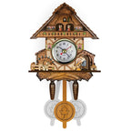 Vintage Wall Cuckoo Time Alarm Clock