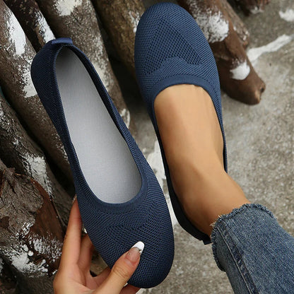 Women's Woven Breathable Flat Orthopaedic Shoes