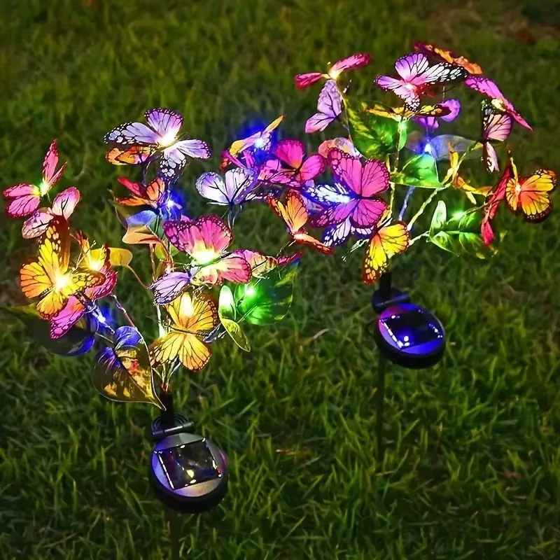 🦋Solar Outdoor Butterfly Lights💐