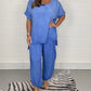 Floaty 2 Piece Sleeved Trouser Set