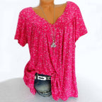🌸🍃Spring Fashion Print Short Sleeve