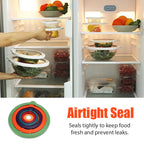 5PCS Food Preservation Transparent Stretch Lids