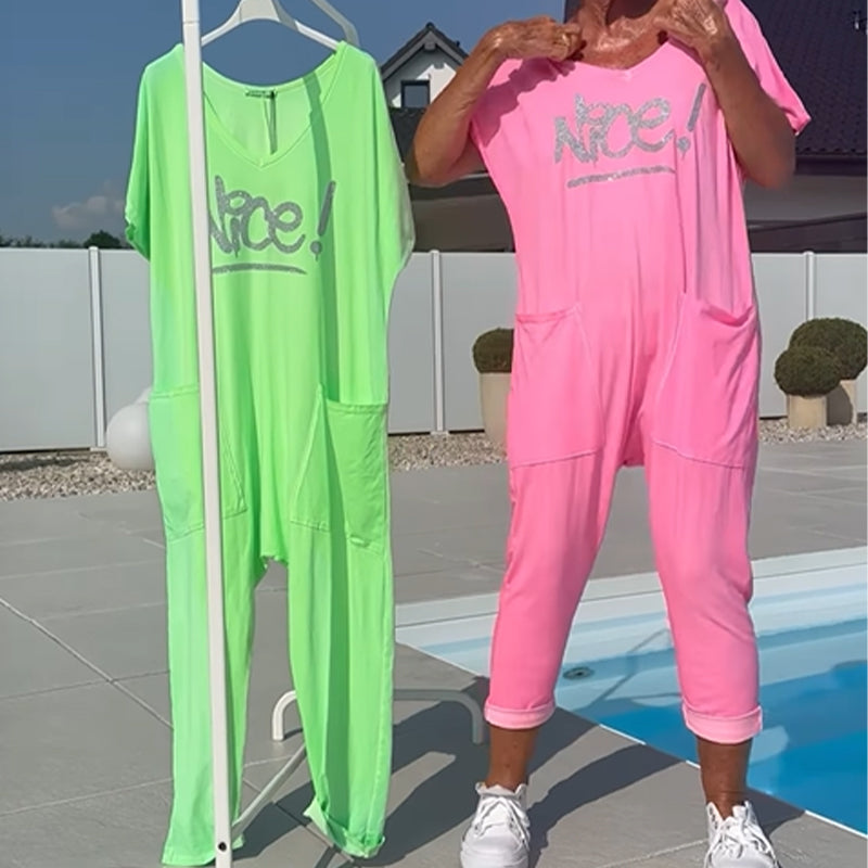 💖 Women's Casual Pocket Jumpsuit
