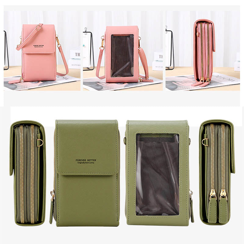 Anti-Theft Leather Bag