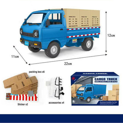 Remote-Controlled Rechargeable Container Truck Toy