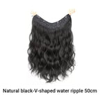Clip in U-Shaped Hair Extension Hairpiece for Women