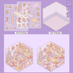 DIY 3D House Stickers