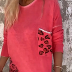 ✨Women's Fashion Round Neck Loose Long Sleeve Top