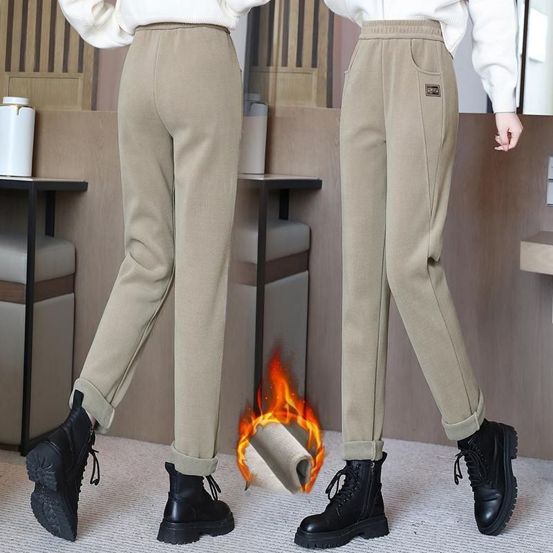 Women's High-waist Warm-weather Casual Pants