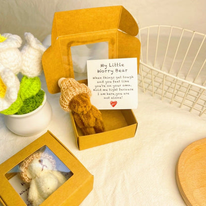 🧸✨Little Bear in Box, My Little Worry Bear🎁