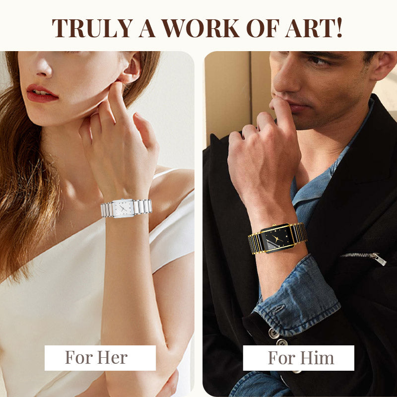 Fashion Casual Versatile Square Watch