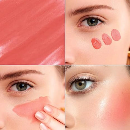 Smooth Liquid Face Blush with Air Cushion Applicator