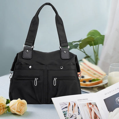 🔥Large Capacity Waterproof Multi Pocket Shoulder Bag