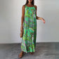 Printed Sleeveless Long Dress