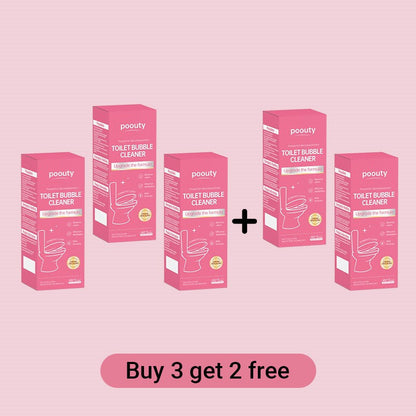 🔥Pink Quick Foaming Toilet Bowl Cleaner - Powder Packs