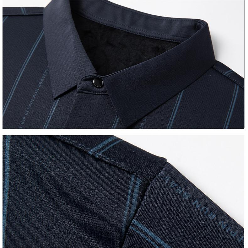 🔥Men's Winter Padded Stretch Wrinkle-Free  Shirt