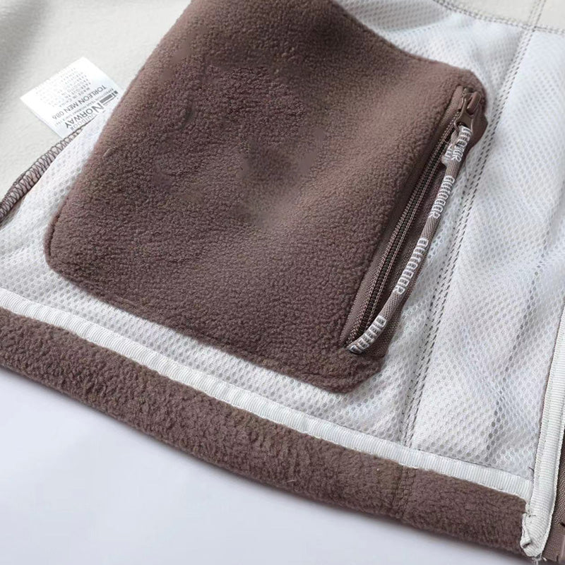 🎄Men's Double-Faced Thick Warm Hooded Jacket